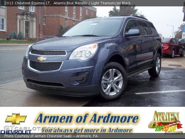 2013 Chevrolet Equinox LT in Atlantis Blue Metallic