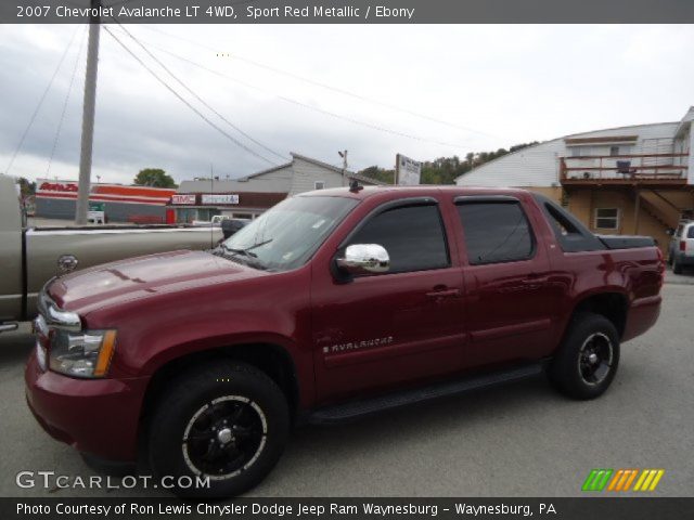 2007 Chevrolet Avalanche LT 4WD in Sport Red Metallic