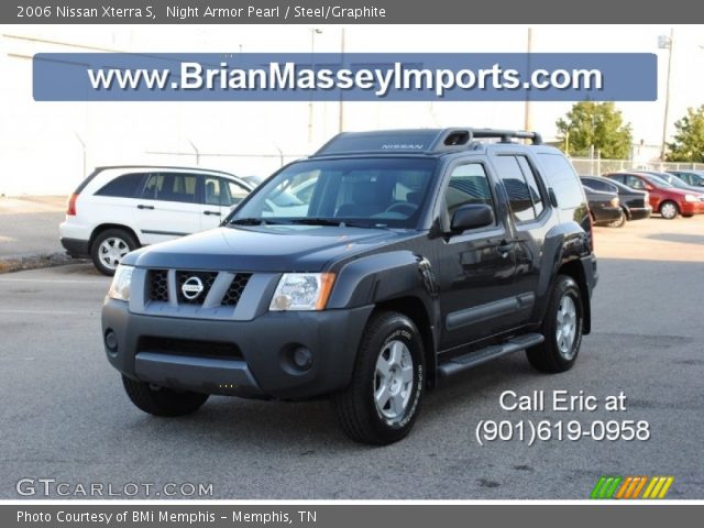2006 Nissan Xterra S in Night Armor Pearl