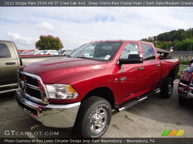 2012 Dodge Ram 2500 HD ST Crew Cab 4x4 in Deep Cherry Red Crystal Pearl