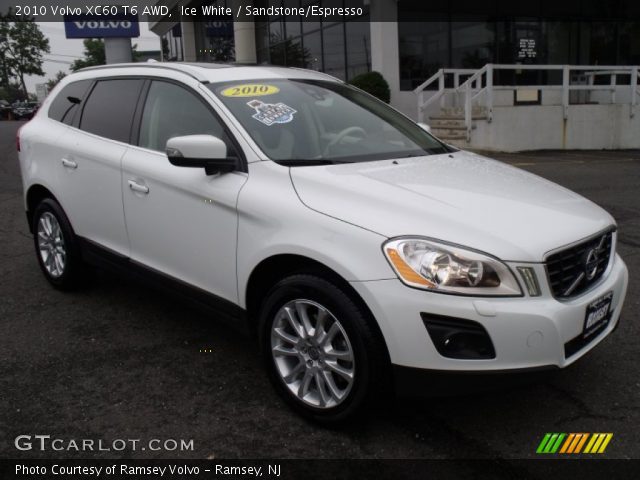 2010 Volvo XC60 T6 AWD in Ice White