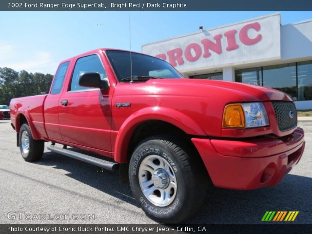 2002 Ford Ranger Edge SuperCab in Bright Red