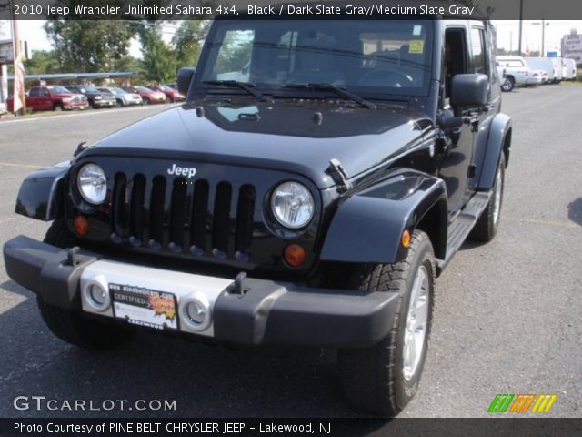 2010 Jeep Wrangler Unlimited Sahara 4x4 in Black