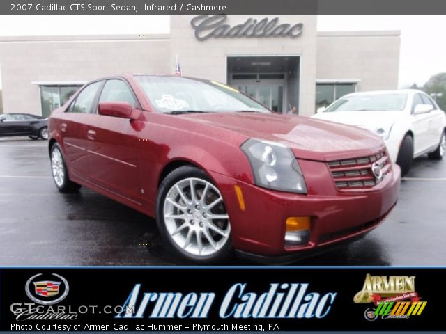 2007 Cadillac CTS Sport Sedan in Infrared