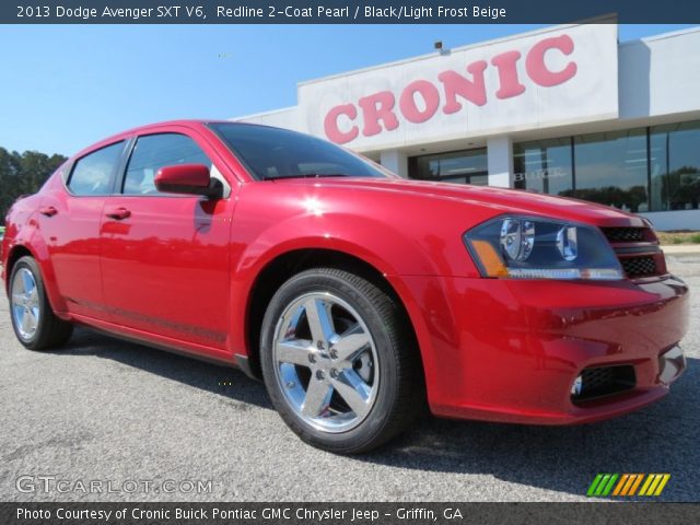 2013 Dodge Avenger SXT V6 in Redline 2-Coat Pearl