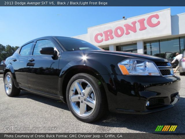 2013 Dodge Avenger SXT V6 in Black