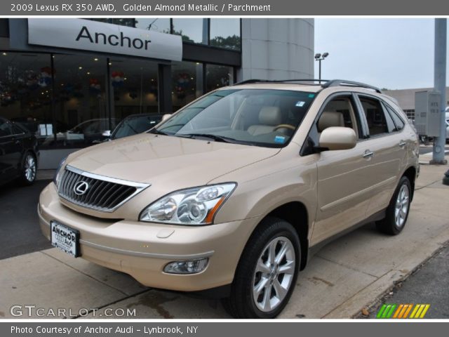 2009 Lexus RX 350 AWD in Golden Almond Metallic