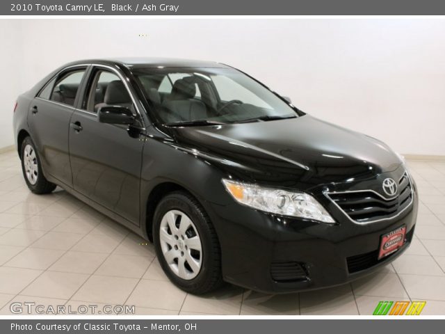 2010 Toyota Camry LE in Black