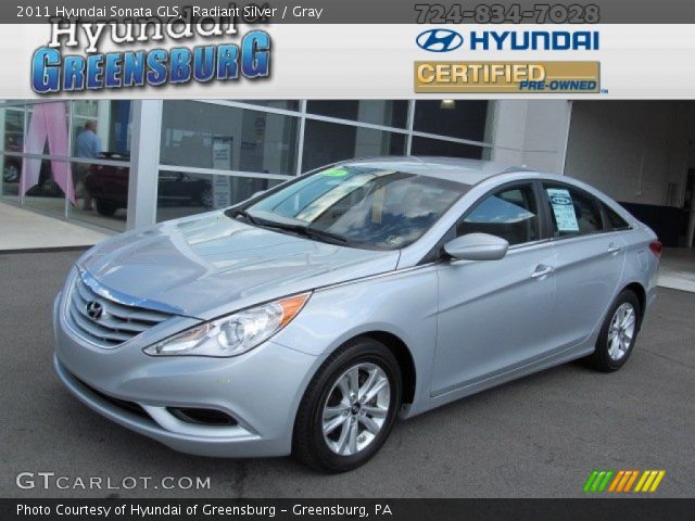 2011 Hyundai Sonata GLS in Radiant Silver