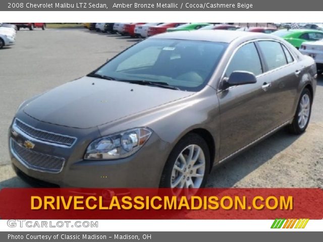 2008 Chevrolet Malibu LTZ Sedan in Amber Bronze Metallic