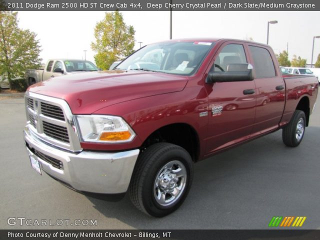 2011 Dodge Ram 2500 HD ST Crew Cab 4x4 in Deep Cherry Crystal Pearl