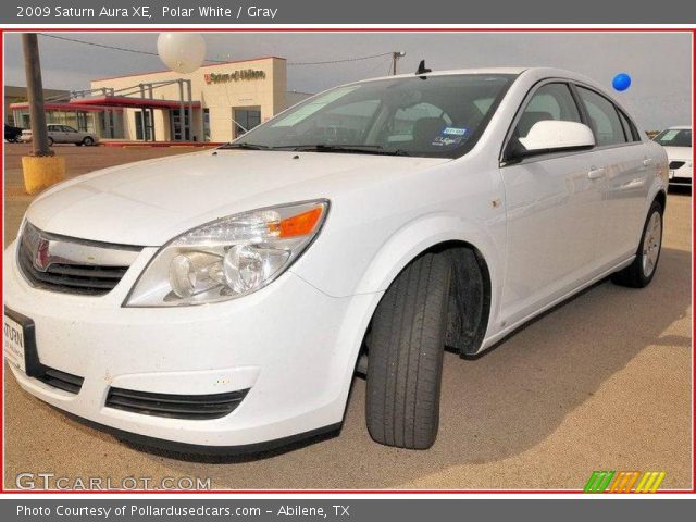2009 Saturn Aura XE in Polar White