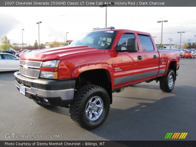 2007 Chevrolet Silverado 2500HD Classic LT Crew Cab 4x4 in Victory Red