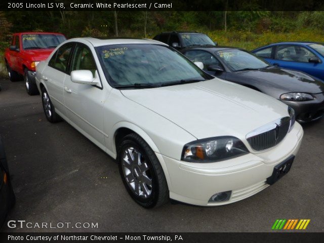 2005 Lincoln LS V8 in Ceramic White Pearlescent