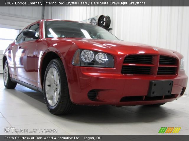 2007 Dodge Charger  in Inferno Red Crystal Pearl