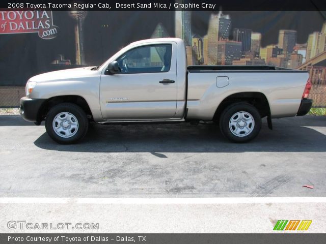 2008 Toyota Tacoma Regular Cab in Desert Sand Mica