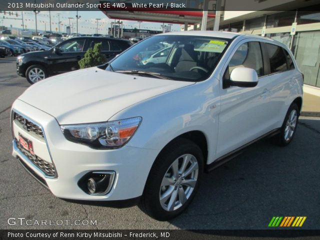 2013 Mitsubishi Outlander Sport SE 4WD in White Pearl