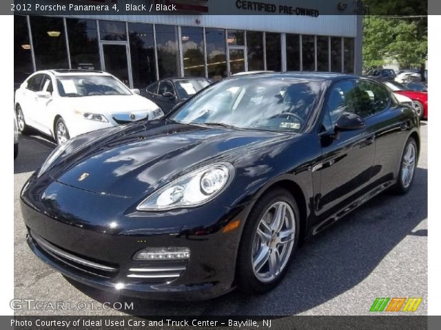 2012 Porsche Panamera 4 in Black