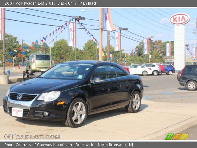 2007 Volkswagen Eos 2.0T in Black Uni