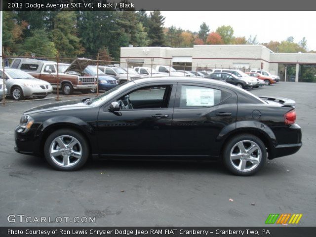 2013 Dodge Avenger SXT V6 in Black
