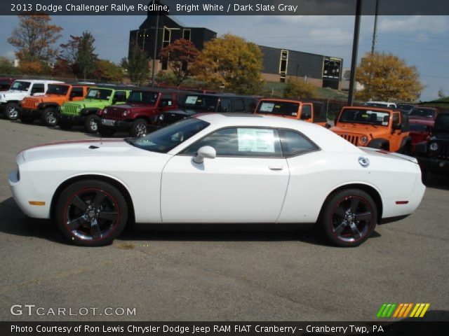 2013 Dodge Challenger Rallye Redline in Bright White