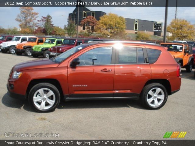 2012 Jeep Compass Sport in Copperhead Pearl