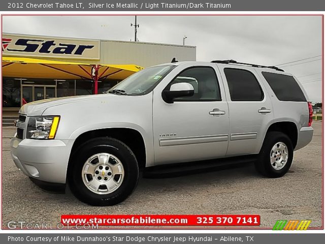 2012 Chevrolet Tahoe LT in Silver Ice Metallic