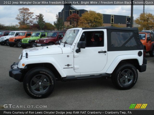 2012 Jeep Wrangler Oscar Mike Freedom Edition 4x4 in Bright White