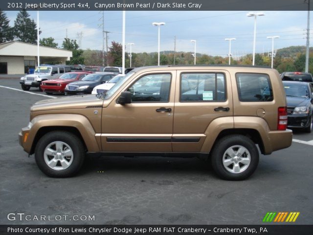2012 Jeep Liberty Sport 4x4 in Canyon Brown Pearl