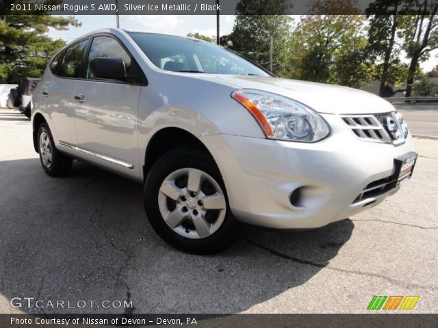2011 Nissan Rogue S AWD in Silver Ice Metallic