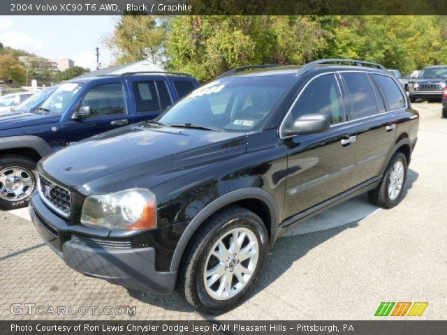 2004 Volvo XC90 T6 AWD in Black