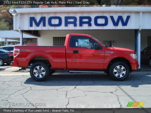 2013 Ford F150 STX Regular Cab 4x4 in Race Red