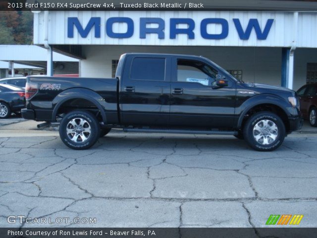 2013 Ford F150 FX4 SuperCrew 4x4 in Tuxedo Black Metallic