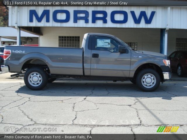 2013 Ford F150 XL Regular Cab 4x4 in Sterling Gray Metallic