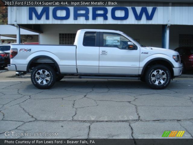 2013 Ford F150 FX4 SuperCab 4x4 in Ingot Silver Metallic