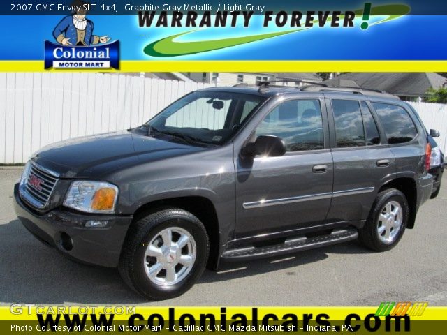 2007 GMC Envoy SLT 4x4 in Graphite Gray Metallic