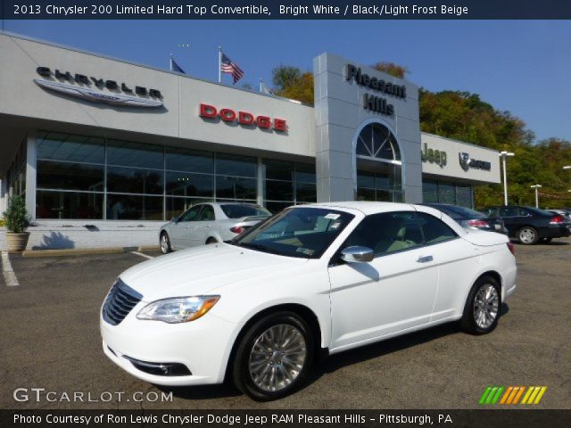 2013 Chrysler 200 Limited Hard Top Convertible in Bright White