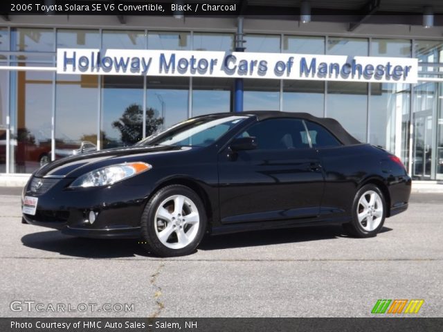 2006 Toyota Solara SE V6 Convertible in Black