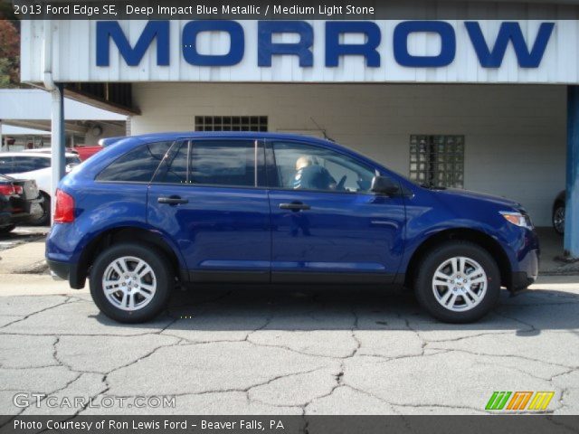 2013 Ford Edge SE in Deep Impact Blue Metallic