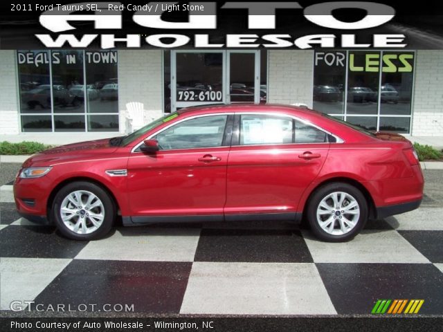 2011 Ford Taurus SEL in Red Candy