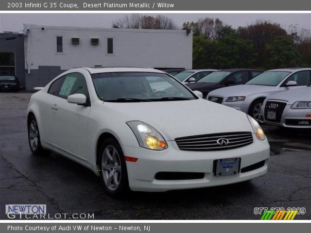 2003 Infiniti G 35 Coupe in Desert Platinum Metallic