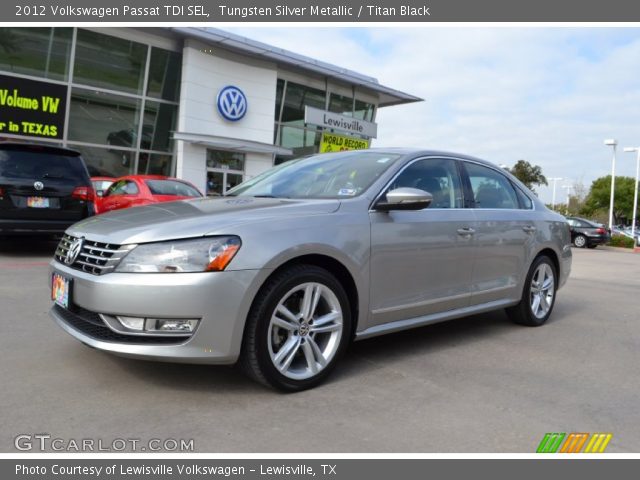 2012 Volkswagen Passat TDI SEL in Tungsten Silver Metallic