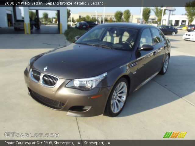 2008 BMW M5 Sedan in Sepang Bronze Metallic
