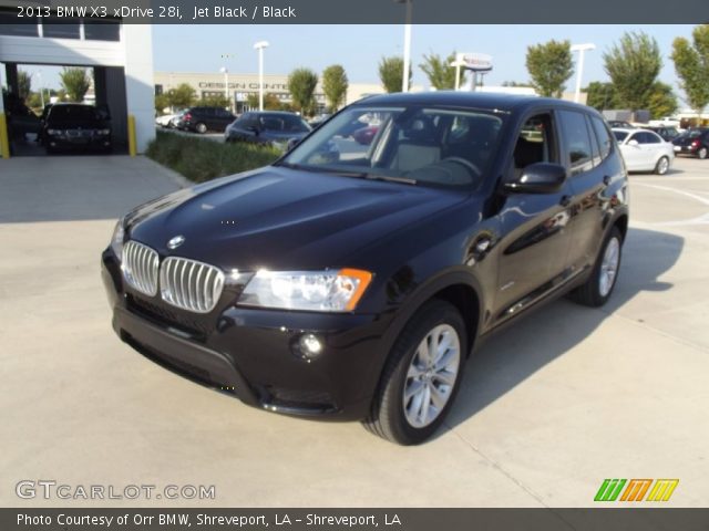 2013 BMW X3 xDrive 28i in Jet Black