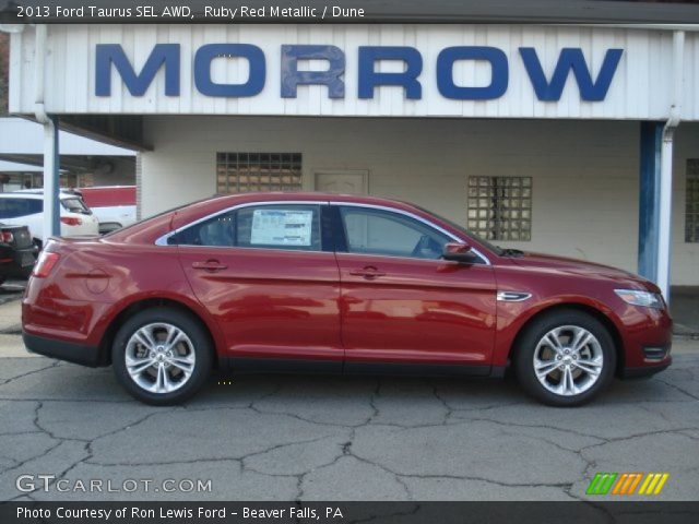 2013 Ford Taurus SEL AWD in Ruby Red Metallic