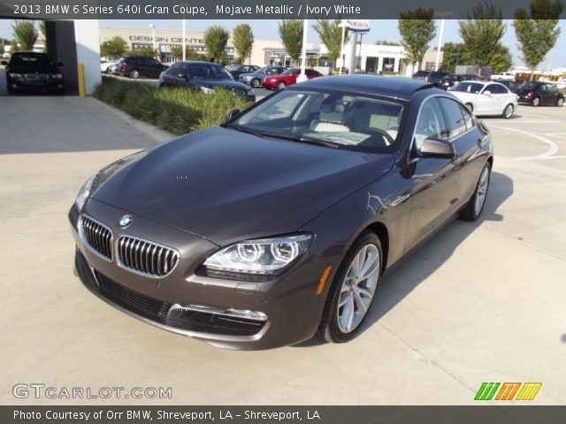 2013 BMW 6 Series 640i Gran Coupe in Mojave Metallic