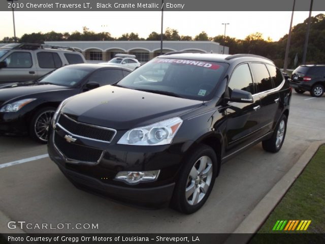 2010 Chevrolet Traverse LT in Black Granite Metallic