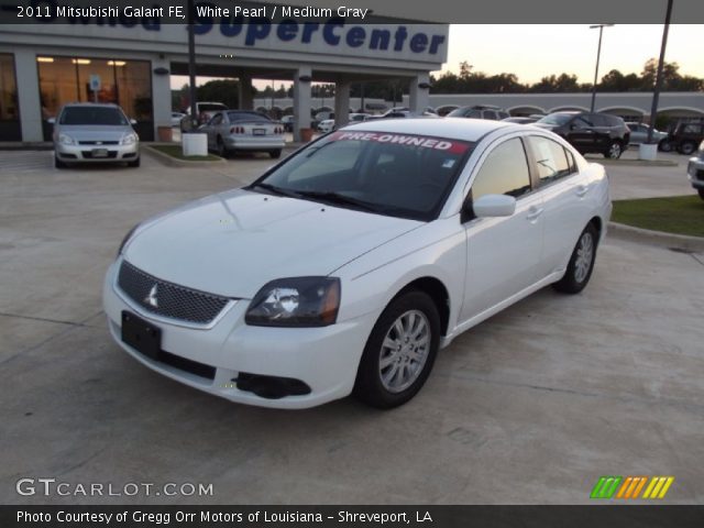 2011 Mitsubishi Galant FE in White Pearl