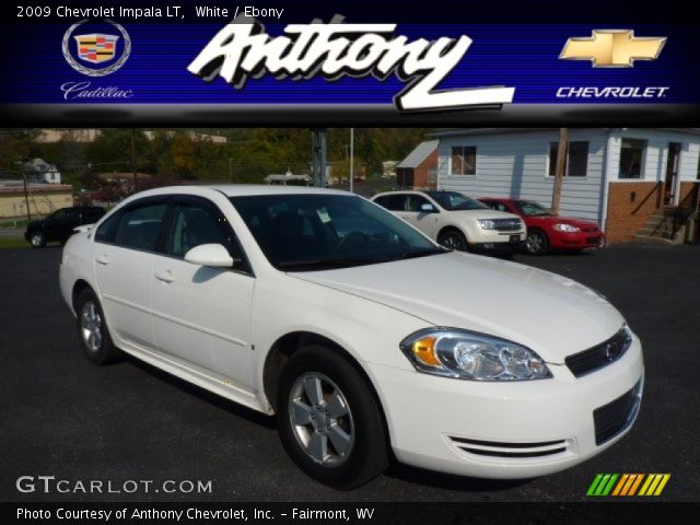 2009 Chevrolet Impala LT in White