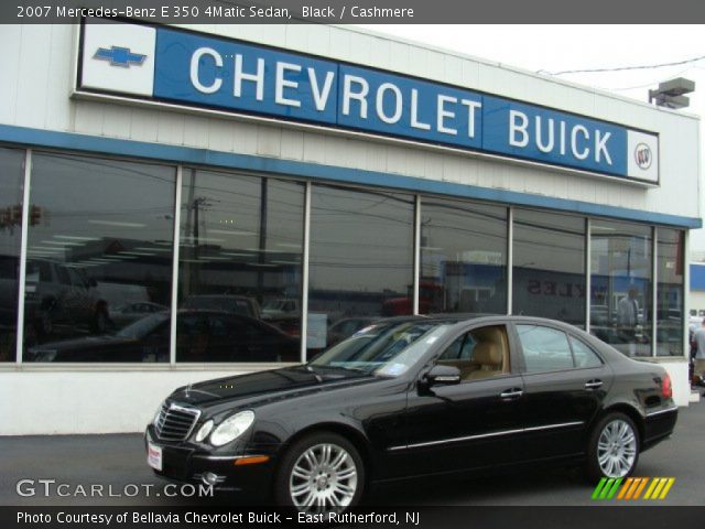 2007 Mercedes-Benz E 350 4Matic Sedan in Black